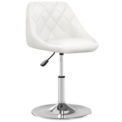 VidaXL Barkruk kunstleer wit