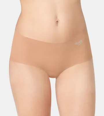 Sloggi dames Zero short Modal - Naadloze dames boxershort - hipster - S - Huidskleur - Onderbroek - Ondergoed