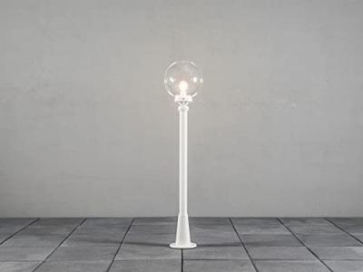 Tuinpaal Konstsmide Orion 498-250 mat wit 230V 1-lichts 118cm