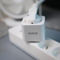 SAVIO WI-FI slim stopcontact, 16A, AS-01, Wit - thumbnail