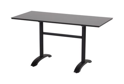 Hartman Outdoor Bistrotafel 'Sophie Studio' inklapbaar, 138 x 68cm, kleur Zwart