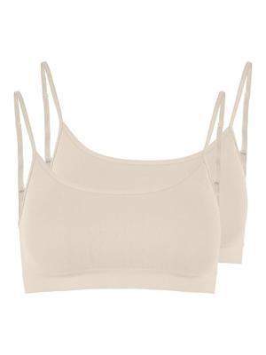 Pieces 2-pack Top - niet voorgevormde Top