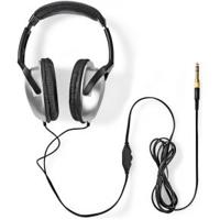 Nedis Bedrade Over-ear Koptelefoon | 2.70 m | Zilver / Zwart | 1 stuks - HPWD1200BK HPWD1200BK - thumbnail