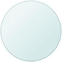 Tafelblad van gehard glas 800 mm rond - thumbnail