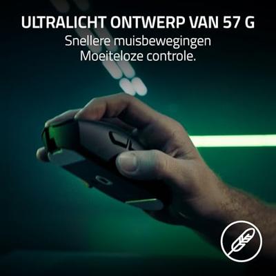 Razer Deathadder V4 Pro 8K Wit Gaming Muis