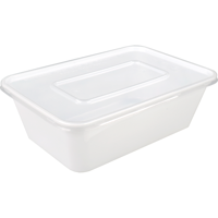 Depa Bak | PP | 700ml | spuitgiet | incl. Deksel | wit | 150 stuks - thumbnail