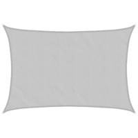 VidaXL Zonnezeil 5x3 m 100% polyester oxford lichtgrijs - thumbnail