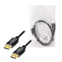 LogiLink CD0100 DisplayPort kabel 1 m Zwart - thumbnail