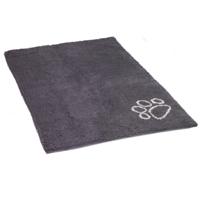 Nobby 70992-17 Dry & Clean Mat, voor Huisdieren, Maat L, 152 x 91 cm (lxb), Lichtgrijs - thumbnail