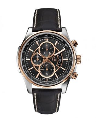 Horlogeband Guess X81007G2S Leder Zwart