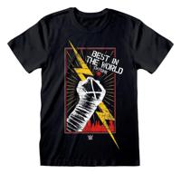 WWE T-Shirt CM Punk Black Size S - thumbnail