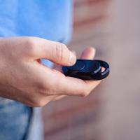 Bluetooth remote shutter afstandsbediening voor smartphone - thumbnail