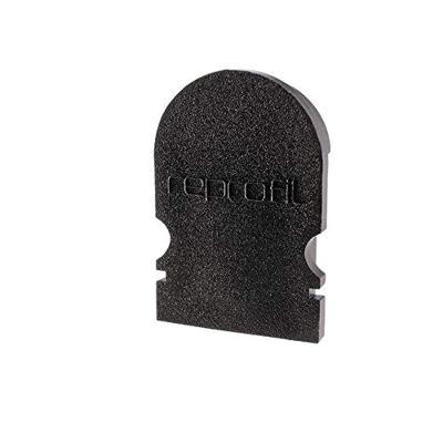 Deko Light 979522 Endkappe R-AU-02-10 Set 2 Stk, Schwarz Profieleindkap Kunststof (l x b x h) 16 x 6 x 23.5 mm 1 stuk(s)