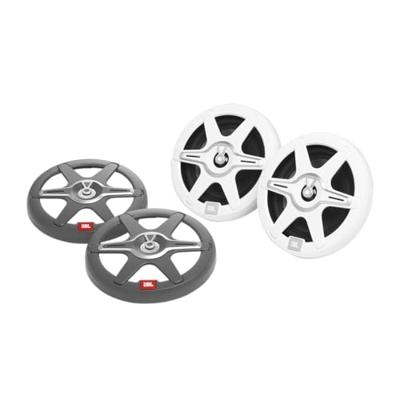 JBL Club Marine 6,5 inch (165 mm) - Autospeaker - 2-weg Full Range Speakers - 75W RMS / 225W Piek - 7 LED Modes - Incl. Witte & JBL Club Marine 6,5 inch (165 mm) - Autospeaker - 2-weg Full Range Speakers - 75W RMS / 225W Piek - 7 LED Modes - Incl. Witte &