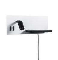 Paulmann Serra 71102 Wandlamp 5.5 W LED Wit (mat), Zwart (mat) - thumbnail
