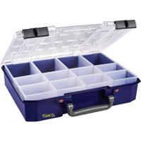 raaco CarryLite 80 4x8-12 Assortimentskoffer (l x b x h) 278 x 337 x 80 mm Aantal vakken: 12 Inhoud 1 stuk(s) - thumbnail