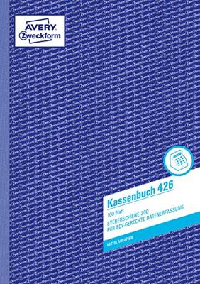 Zweckform kasboek voor boekhoudpakketten/426 DIN A4 staand wit 100 vel (Duitstalig)