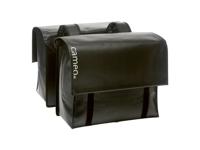 New looxs dubbele fietstas - bisonyl zwart - unisex - fiets - 46l - thumbnail