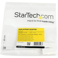 Mini DisplayPort naar VGA-Adapter Startech MDP2VGAW Wit Zwart 0,12 m - thumbnail