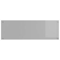 VidaXL Keuken spatscherm lichtgrijs 120 x 40 cm gehard glas - thumbnail
