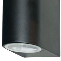 Searchlight Zwarte muurspotSplot - 8008-2BK-LED - thumbnail
