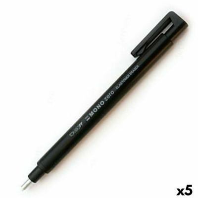 Gom Tombow MONO ZERO Zwart (5 Stuks)