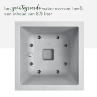 Bloempot Elho Wit Ø 39 cm Plastic Vierkant Modern - thumbnail