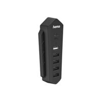 Hama 6in1 USB-hub voor PlayStation 5 Zwart - thumbnail