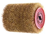 Makita P-65648 Vermessingde staaldraadborstel 100x120mm - thumbnail