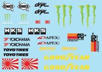 Drift merken stickervel - A5 - thumbnail