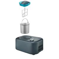 MEDION IJsmachine met compressor (geschikt voor het bereiden van ijs, bevroren yoghurt en sorbets, 1 liter, 100 - thumbnail
