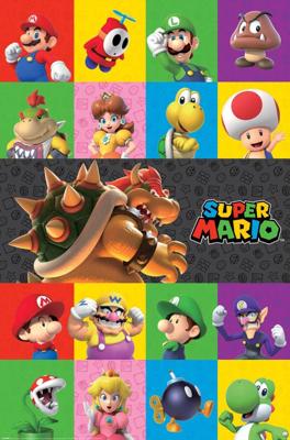 Poster Super Mario - Characters 61x91,5cm