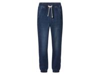 lupilu Kinder denim joggingbroek (Donkerblauw, 98/104) - thumbnail