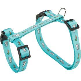 TRIXIE TUIG MET RIEM KONIJNEN HAAS-WORTEL-MOTIEF ASSORTI 25-44X1 CM 125 CM 4 ST