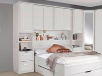 Brugkast RIGA 160 cm wit zonder achtergrond plank - thumbnail