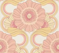 AS Creation Retro Chic - Geel - Retro - 395305 - thumbnail