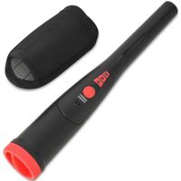 VidaXL Pinpointer metaaldetector zwart en rood - thumbnail