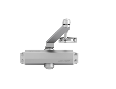 ASSA ABLOY DC110 Deurdranger EN 3 | inclusief arm | kleur zilver EV1. | 180-15 ° - 10037203