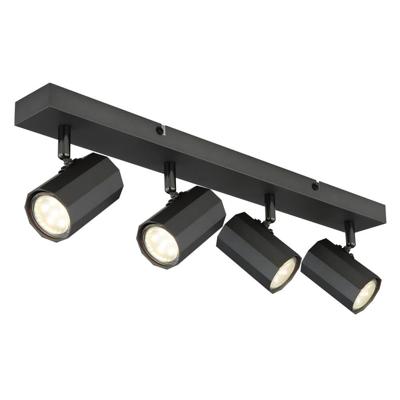 Globo Grijze plafondlampJames 4-lichts - 57918-4