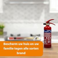 Smartwares Poederblusser BB1 1 kg klasse ABC staal 10.018.56 - thumbnail