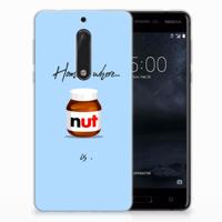 Nokia 5 Siliconen Case Nut Home - thumbnail