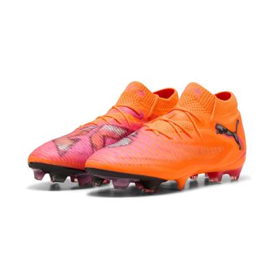 PUMA Future 8 Ultimate Gras Voetbalschoenen (FG) Oranje Roze Zwart