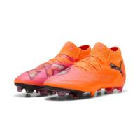 PUMA Future 8 Ultimate Gras Voetbalschoenen (FG) Oranje Roze Zwart - thumbnail