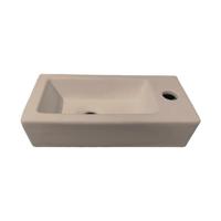 Best Design Fontein Morrano 37x18x9 cm Rechts Mat Khaki - thumbnail