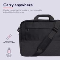 Trust Lisboa 16 inch Aktetas Zwart - thumbnail