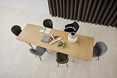 Bendt Eetkamerstoel 'Joya' Rib, kleur Olive Green