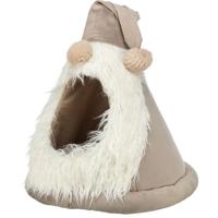 TRIXIE XMAS TENT KABOUTER VELVET LOOK BEIGE - thumbnail