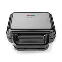 Nedis KAMG110FBK Multi Grill Grill / Sandwich / Waffle 700 W 22 X 12.5 Cm Automatische Temperatuurregeling Kunststof / Roestvrij Staal - thumbnail