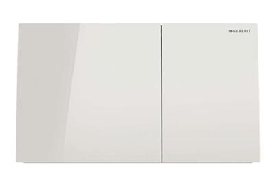 Geberit Drukplaat Sigma 70 Frontbediening 2-toets Glas Zandgrijs Geberit Drukplaat Sigma 70 Frontbediening 2-toets Glas Zandgrijs