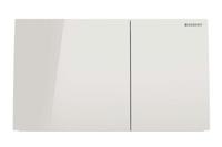 Geberit Drukplaat Sigma 70 Frontbediening 2-toets Glas Zandgrijs - thumbnail